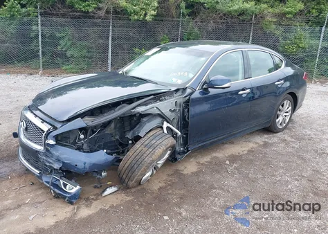 2019 Infiniti Q70 3.7X Luxe из США, поврежденный, VIN JN1BY1AR9KM585082